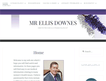 Tablet Screenshot of ellisdownes.com